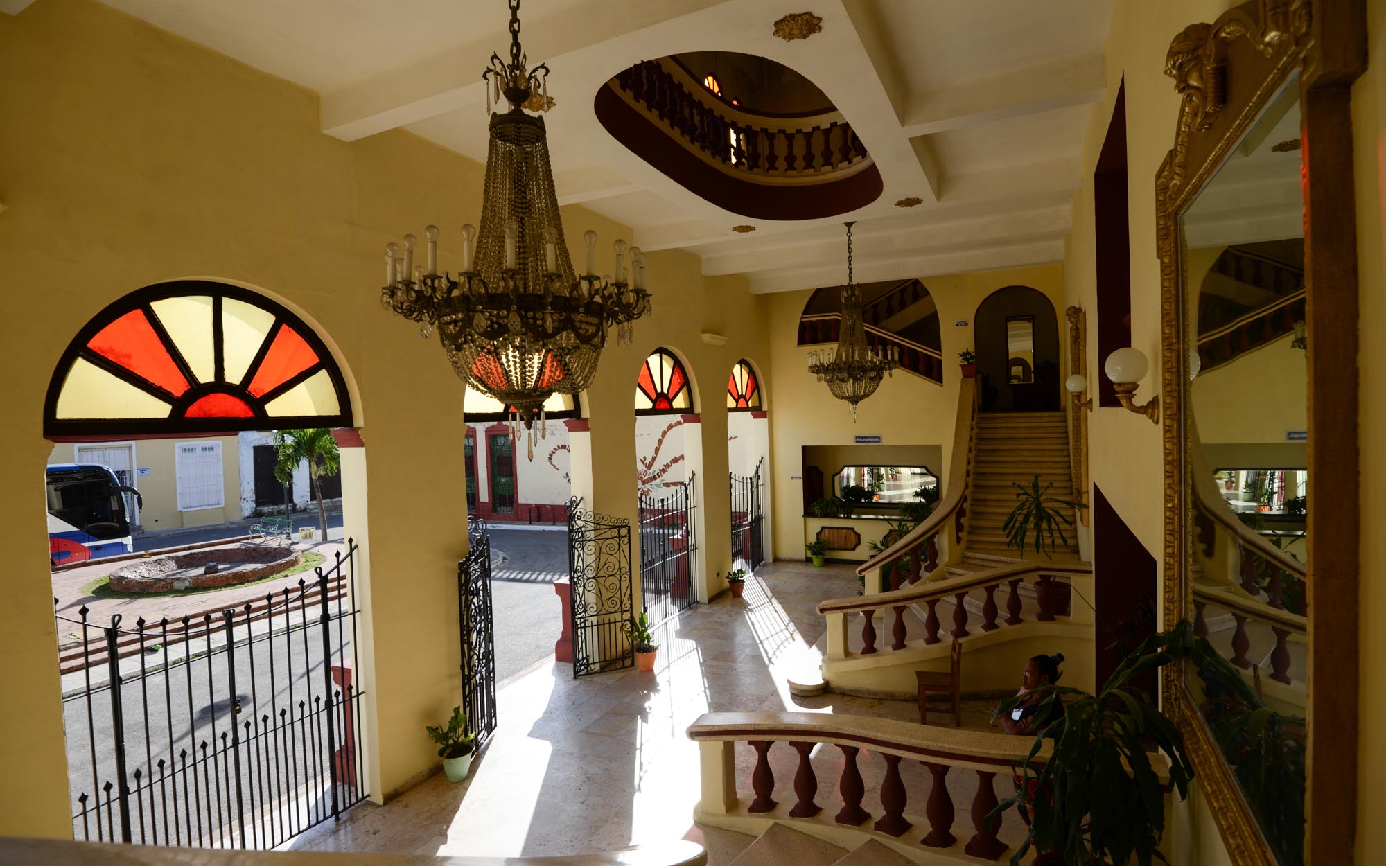 Das Foyer im Teatro Principal in Camagüey